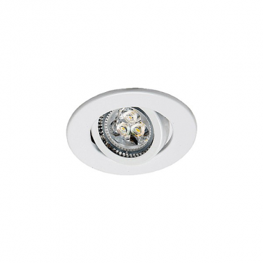 MR16 LED投射崁燈，可選擇7cm嵌入孔或9.3cm嵌入孔，崁入型LED投射燈，燈頭可調整角度，安裝方式與傳統崁燈燈具相同，100~240VAC(全電壓)。
