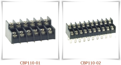 CBP110 Dual Level PCB Barrier Terminal Blocks