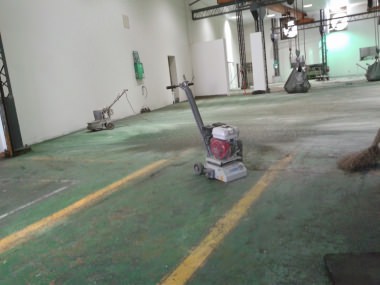 Epoxy環氧樹脂地板地坪打除刨除翻修工程