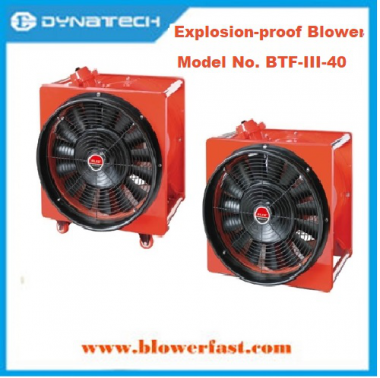 A negative pressure explosion-proof fan is designed for use in hazardous environments.[永紳科技有限公司]