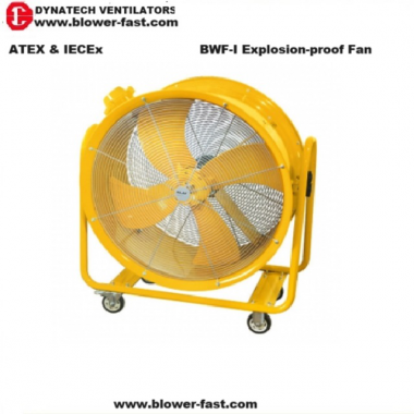 Hand-Push Wheeled Explosion-Proof Ventilators