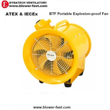 The Explosion-proof Industrial Fans applied with the condition of explosion-proof gases.