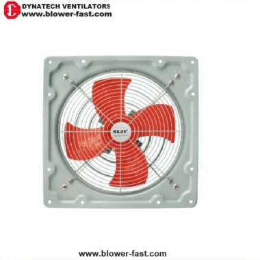 Explosion-proof extraction fan with complete explosion certificate for entire fan!