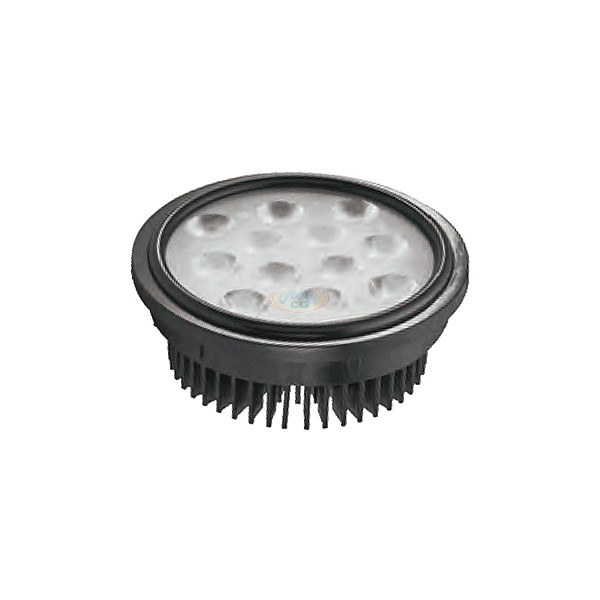 15W AR111 LED投射燈(12珠)，LED燈泡(黑)