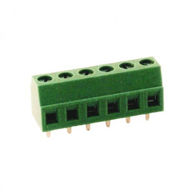 歐式接線端子台(CBP2-HC381系列)，PCB端子台，10A 300VAC，使用線徑26~16AWG，腳距為3.81mm pitch，電極P數為2P~16P，螺絲規格為M2鐵鍍鎳，接線簡單，台灣生產製造。[宬碁科技開發有限公司]