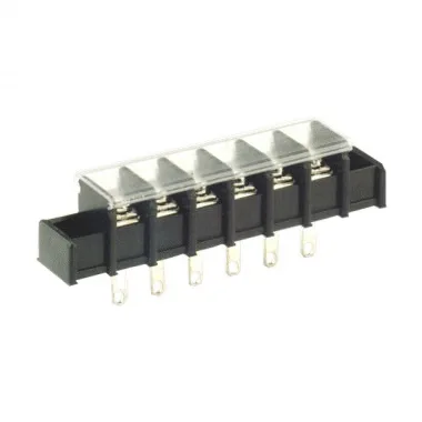 CBP40 Series Barrier Strip Terminal Blocks, 10mm pitch, 20A 300VAC, Accepts wire range 22~12 AWG, Cover Available, 2- to 30-Pole Single row.[宬碁科技開發有限公司]