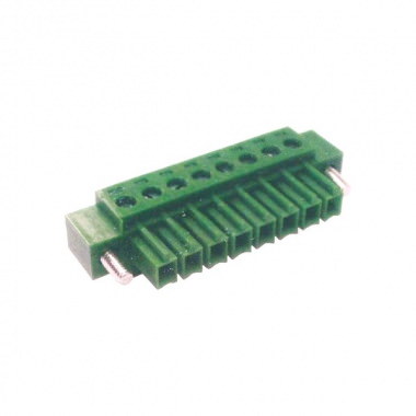 CBP1-381 Series Pluggable Terminal Blocks, 3.81mm pitch, 10A 300VAC, Accepts wire range 26~16 AWG, 2- to 24-Pole Euro-Style PCB Terminal Blocks.