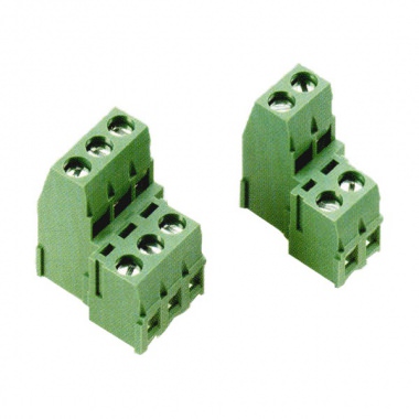 CBP2-HC100 Euro-Style PCB Terminal Blocks, 5mm pitch, 10A 300VAC, Accepts wire range 26~16 AWG, 2-Pole and 24-Pole Euro-Style Fixed Mount.[宬碁科技開發有限公司]