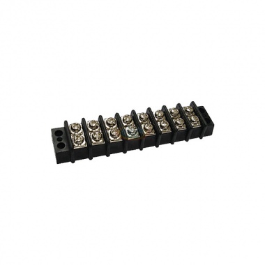CB4-10A Double Row Barrier Strips, 9.5mm pitch, 10A 300VAC, Accepts Wire Range: 12~18 AWG, 2 to 28-Pole double row panel mount terminal blocks.[宬碁科技開發有限公司]