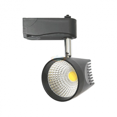 COB LED軌道投射燈，LED軌道燈，7W、10W、15W，安裝方式與傳統軌道燈具相同，可取代傳統鹵素燈，並節能50%以上，90~260VAC(全電壓)，一體成形壓鑄鋁散熱佳，延長LED光源壽命。[宬碁科技開發有限公司]