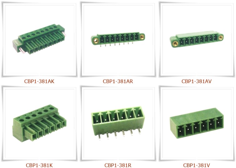 CBP1-381 Pluggable Terminal Blocks