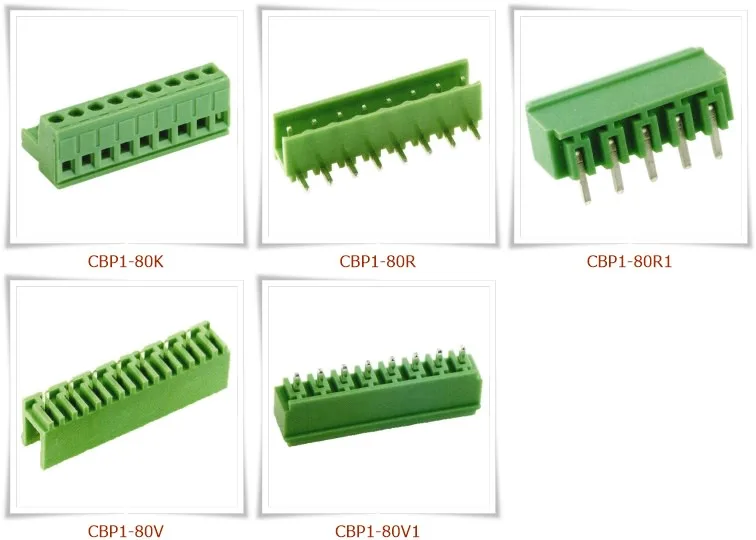 CBP1-80 Pluggable Terminal Blocks