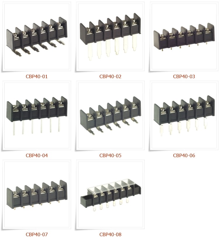 CBP40 Barrier Strip Terminal Blocks