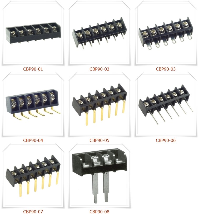 CBP90 Tri-Barrier Strip Terminal Blocks