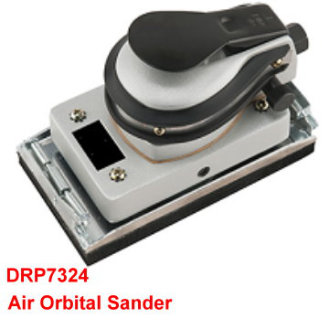 Air Orbital Sander is designed in compact size for one-hand operation.