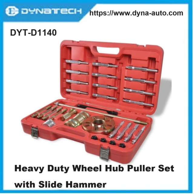 Tackle the toughest hub removal jobs with this 30-piece Heavy Duty Wheel Hub Puller Set, featuring a powerful slide hammer for fast, efficient, and sa