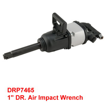 1" Air Impact Wrench with one side handle for more control during operation 