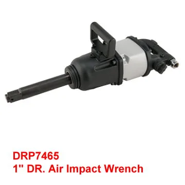 1" Air Impact Wrench with one side handle for more control during operation 
