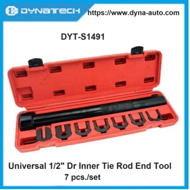 Handy tool kit for inner tie rods being used in Garage