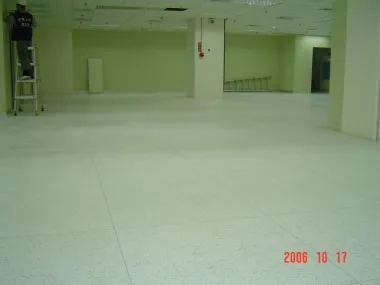 無塵室PVC導電抗靜電地磚地板地坪工程