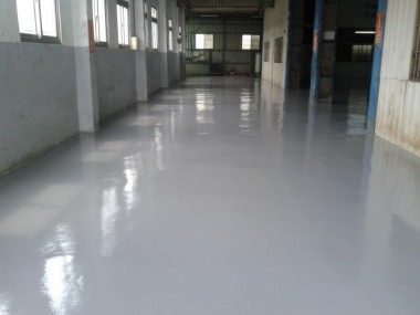 廠房環氧樹脂塗料硬化耐磨地板地坪工程耐磨耗、耐重壓、不起塵、易整理[廣都工程行]