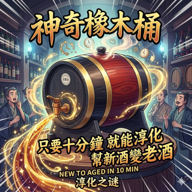 華康遠紅外線研發團隊改良遠紅外線神奇橡木桶的酒品的狀態，讓醇化反應不還原的新技術！[上善行銷貿易有限公司]