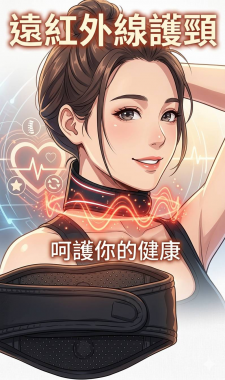 上善FIRTEK遠紅外線護頸對低頭族及上班族的肩頸保健，舒緩壓力與不適，給你溫暖的支持[上善行銷貿易有限公司]