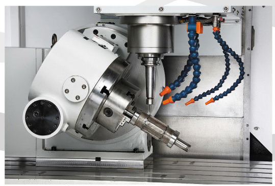 cnc五轴加工中心机